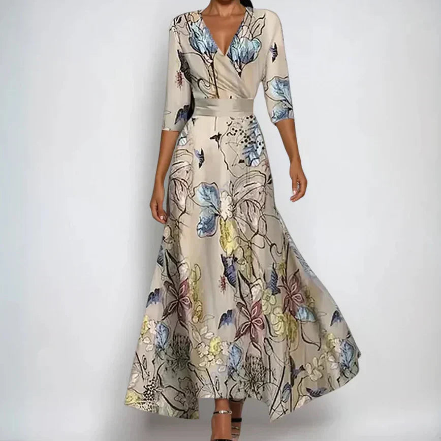Elegant Floral Dress
