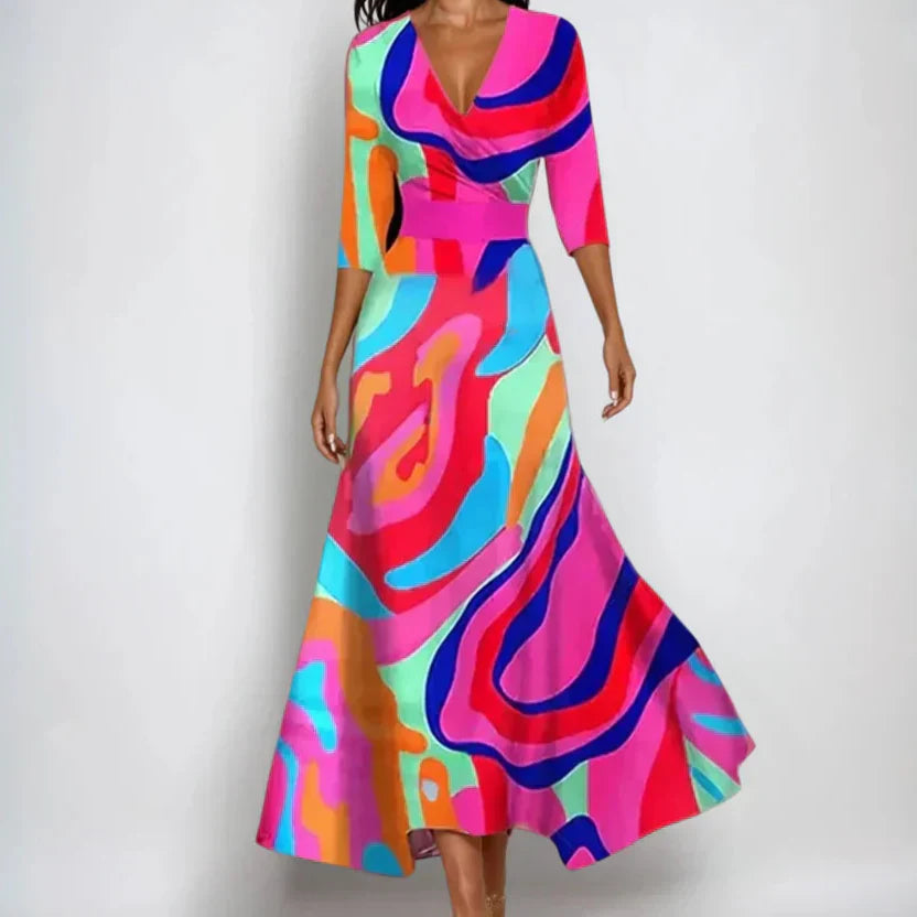 Elegant Floral Dress