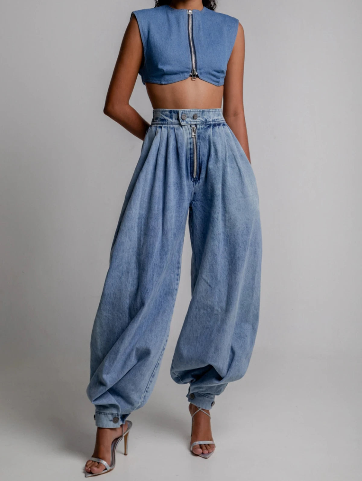 Aubree Baggy Denim Pants