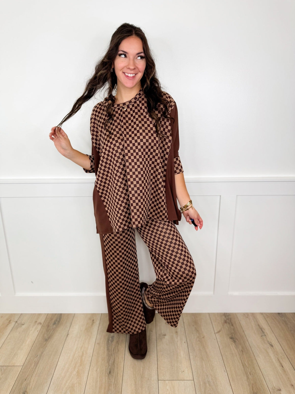 Knit 3/4 Sleeve Avery Mae Top