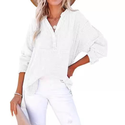 Eloiza Button-Down Cotton Shirt