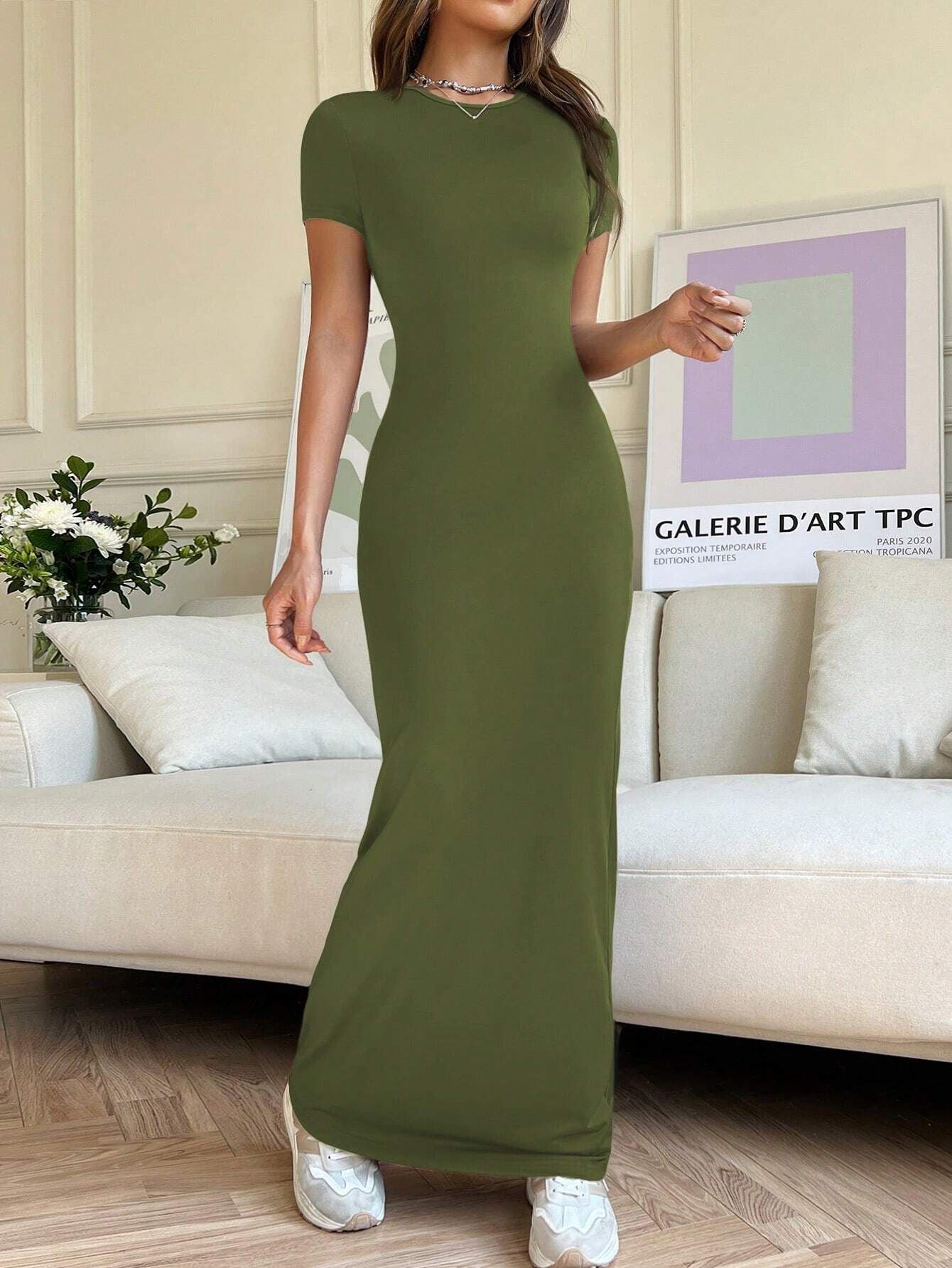 Maribel Bodycon Maxi Dress