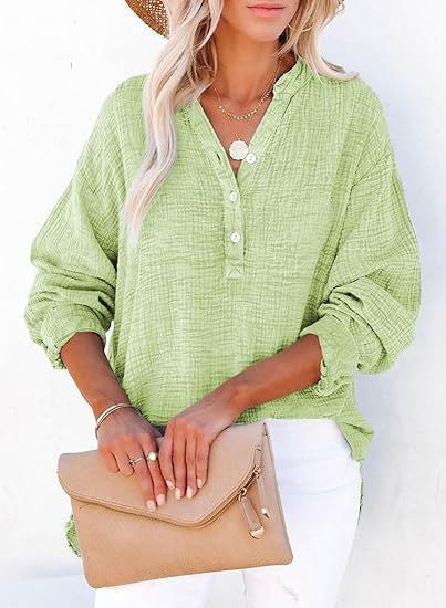 Eloiza Button-Down Cotton Shirt