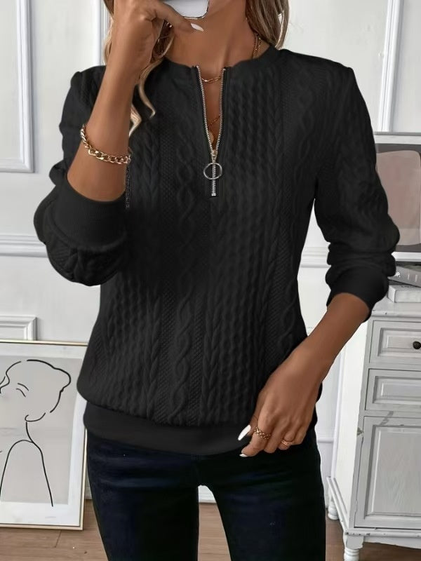Amelia Half Zipper Sweatshirt