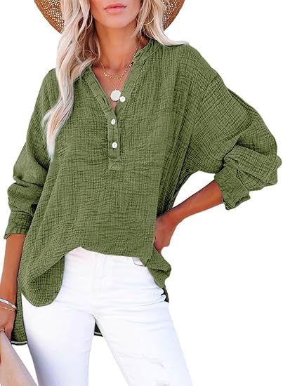 Eloiza Button-Down Cotton Shirt