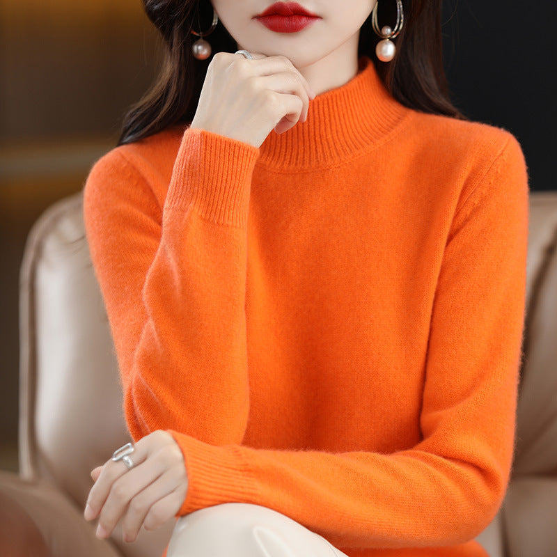 Amira Half Turtleneck Knitted Sweater
