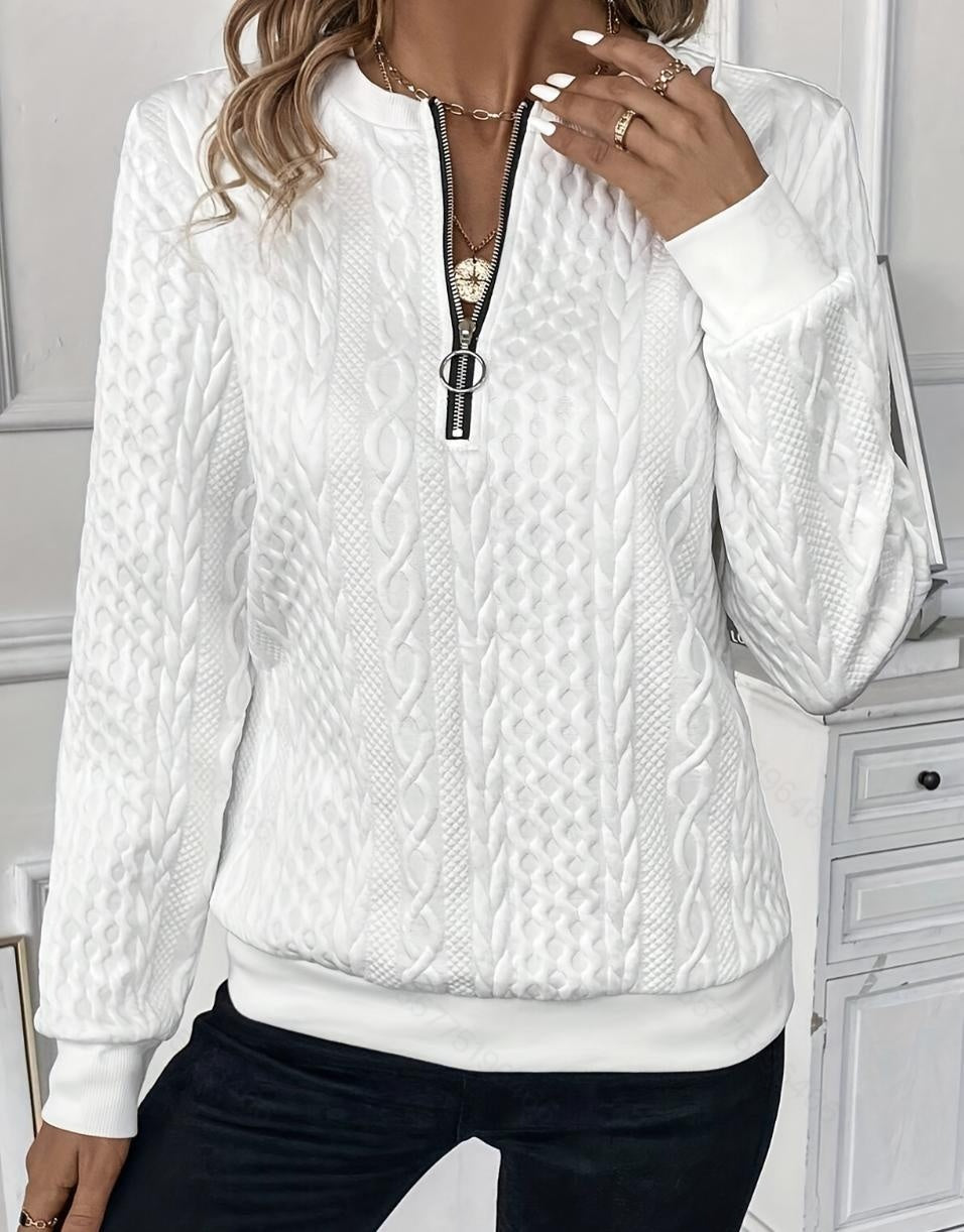 Amelia Half Zipper Sweatshirt
