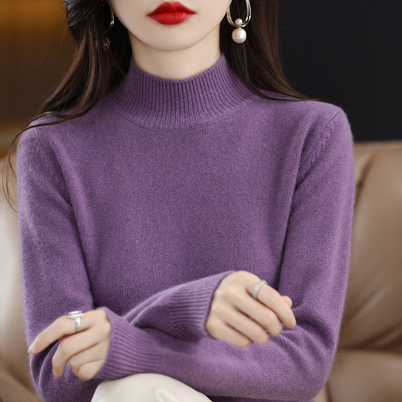 Amira Half Turtleneck Knitted Sweater