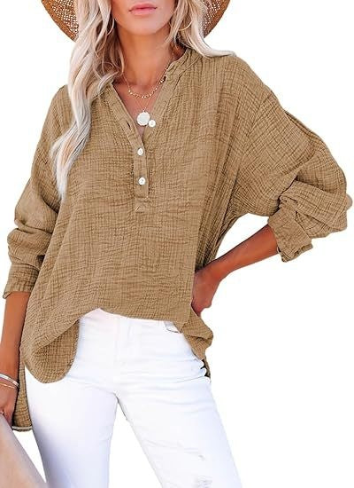 Eloiza Button-Down Cotton Shirt