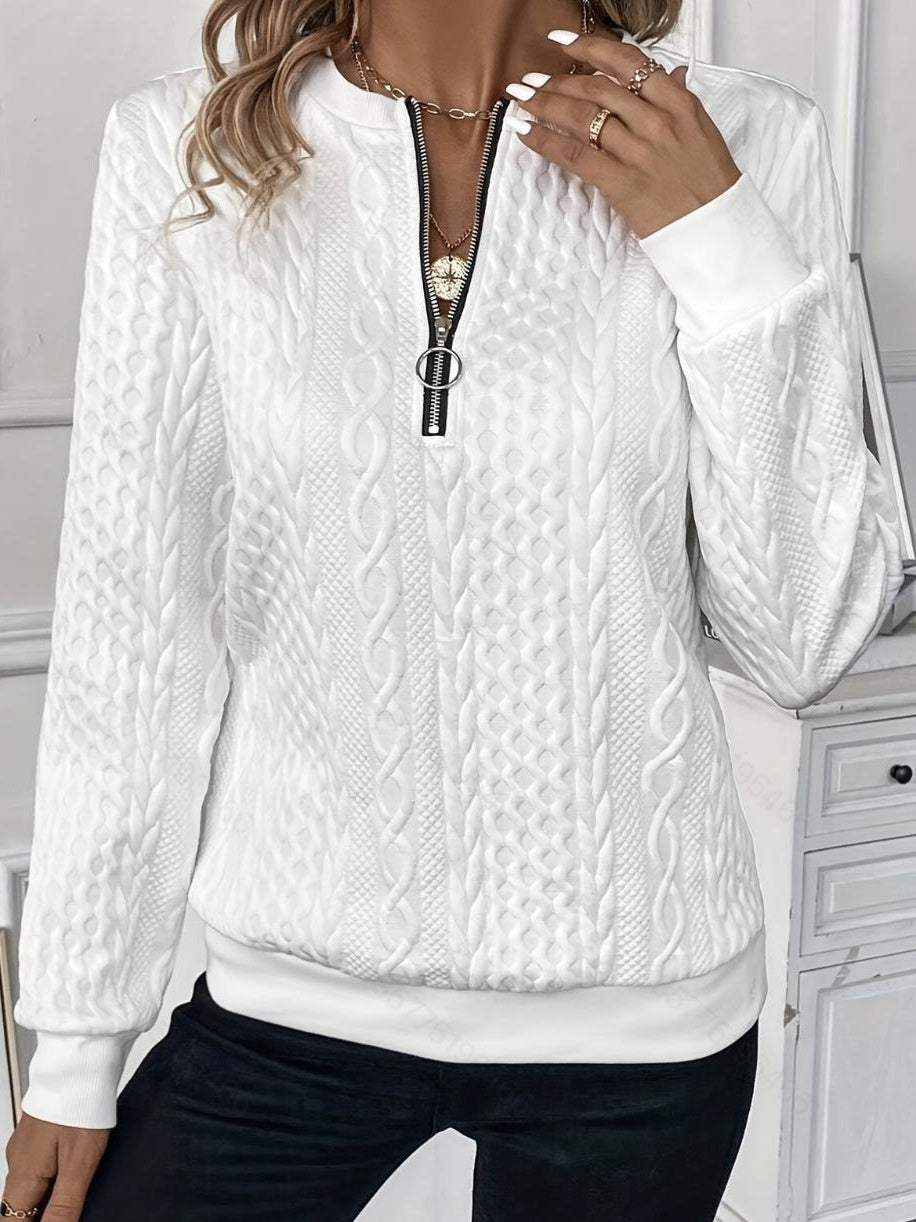 Amelia Half Zipper Sweatshirt