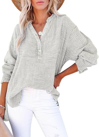 Eloiza Button-Down Cotton Shirt