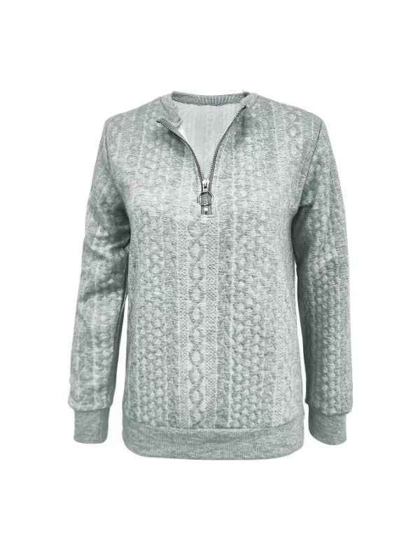 Amelia Half Zipper Sweatshirt
