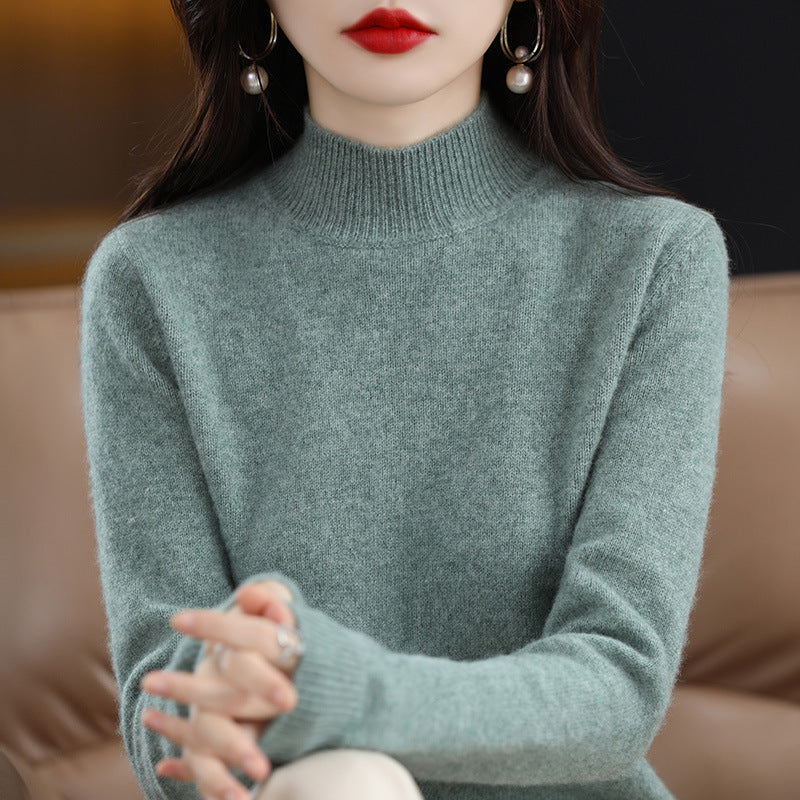 Amira Half Turtleneck Knitted Sweater