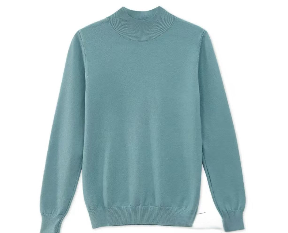 Amira Half Turtleneck Knitted Sweater