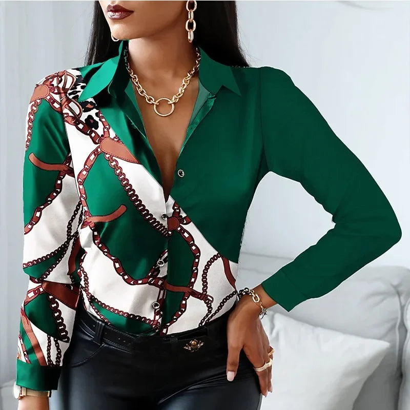 VoguePrint™ Statement Blouse