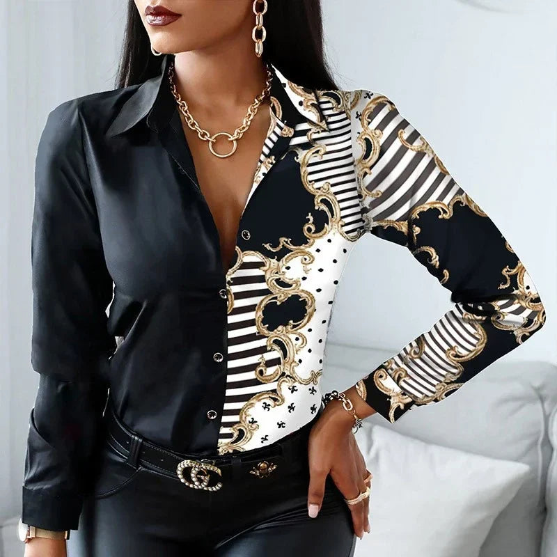 VoguePrint™ Statement Blouse