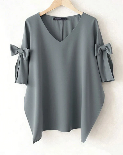 CharmBow™ V-Neck Top
