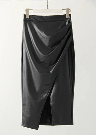 Maeve Leather Skirt
