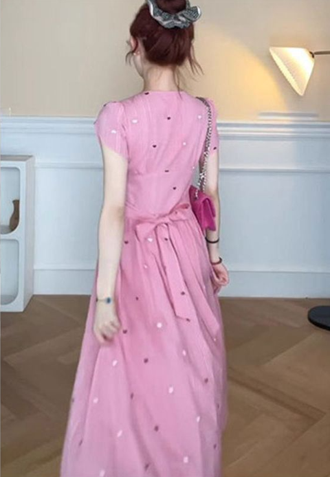 Colette Heart Embroidered Dress