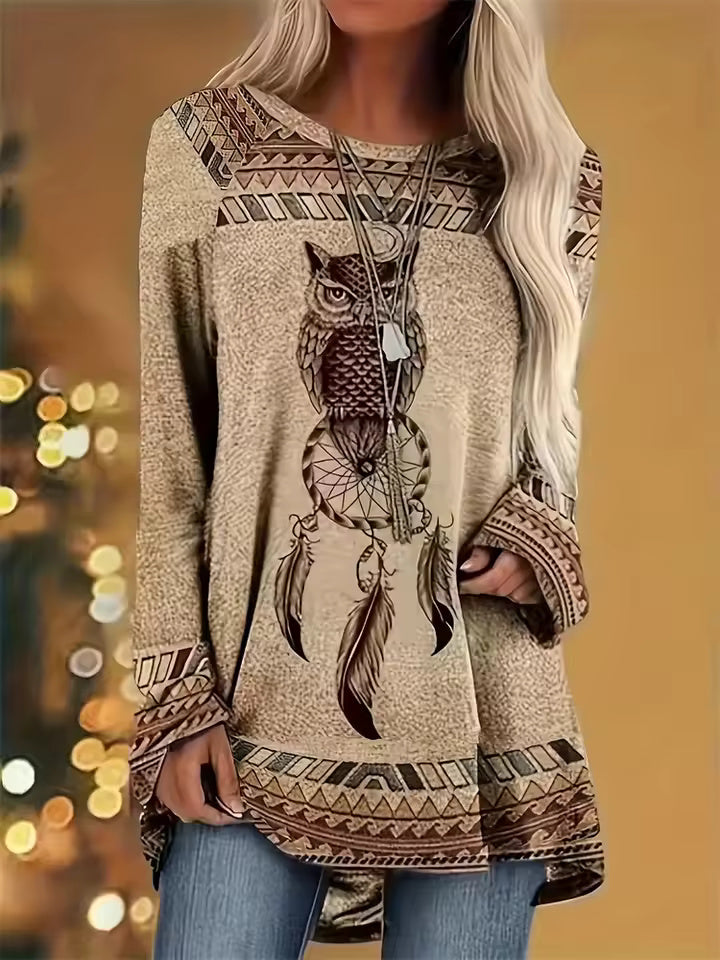 Anely Boho Long Sleeve T-Shirt