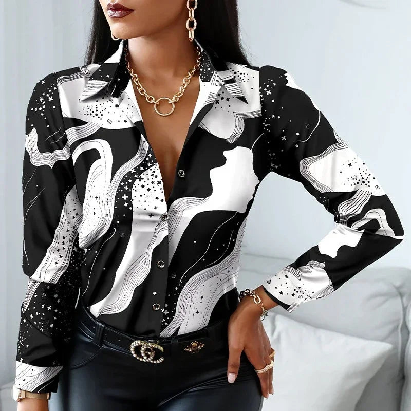 VoguePrint™ Statement Blouse