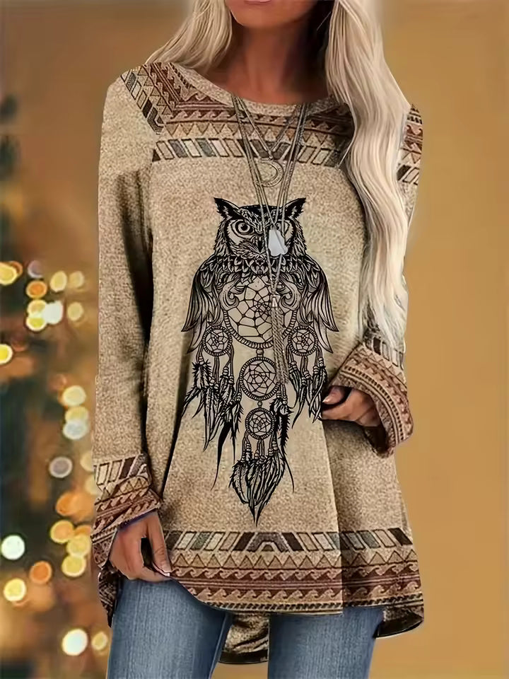 Anely Boho Long Sleeve T-Shirt