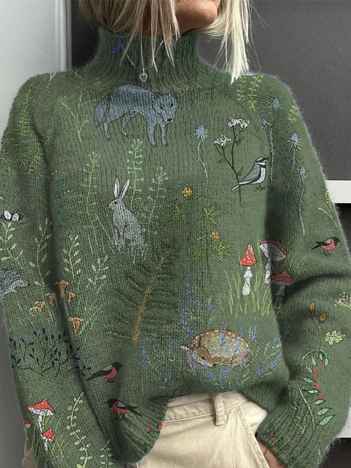 Warm and Elegant Turtleneck Sweater