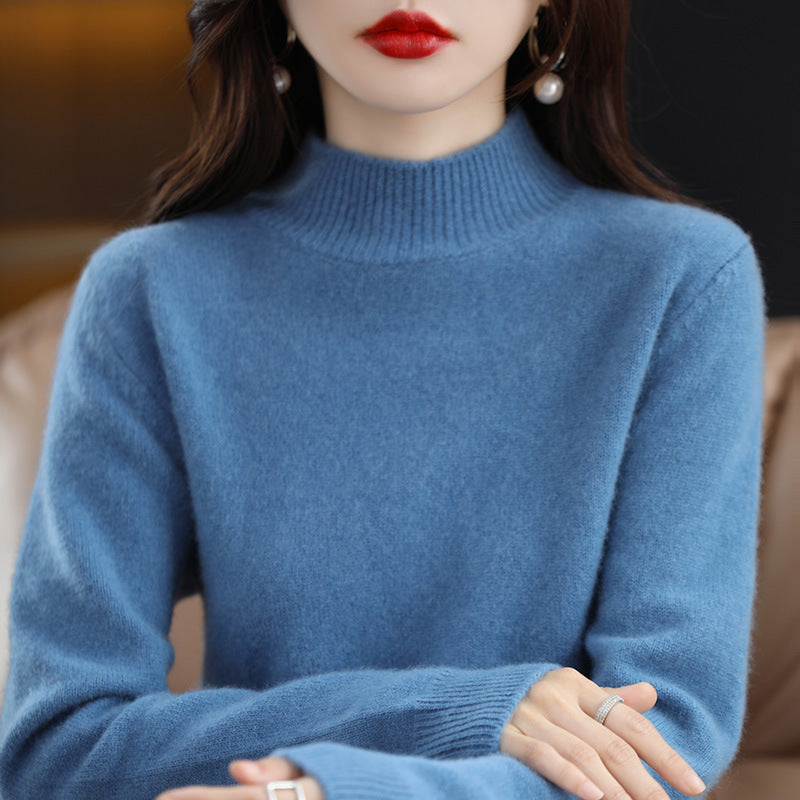 Amira Half Turtleneck Knitted Sweater