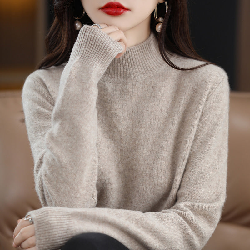 Amira Half Turtleneck Knitted Sweater