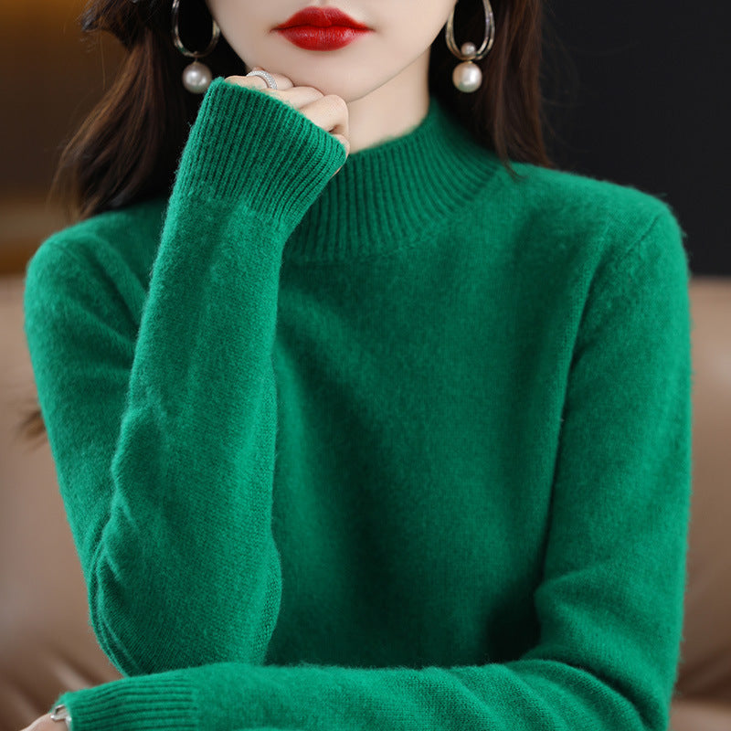 Amira Half Turtleneck Knitted Sweater