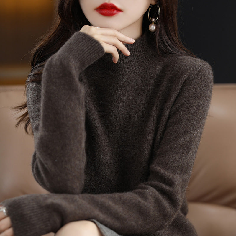 Amira Half Turtleneck Knitted Sweater