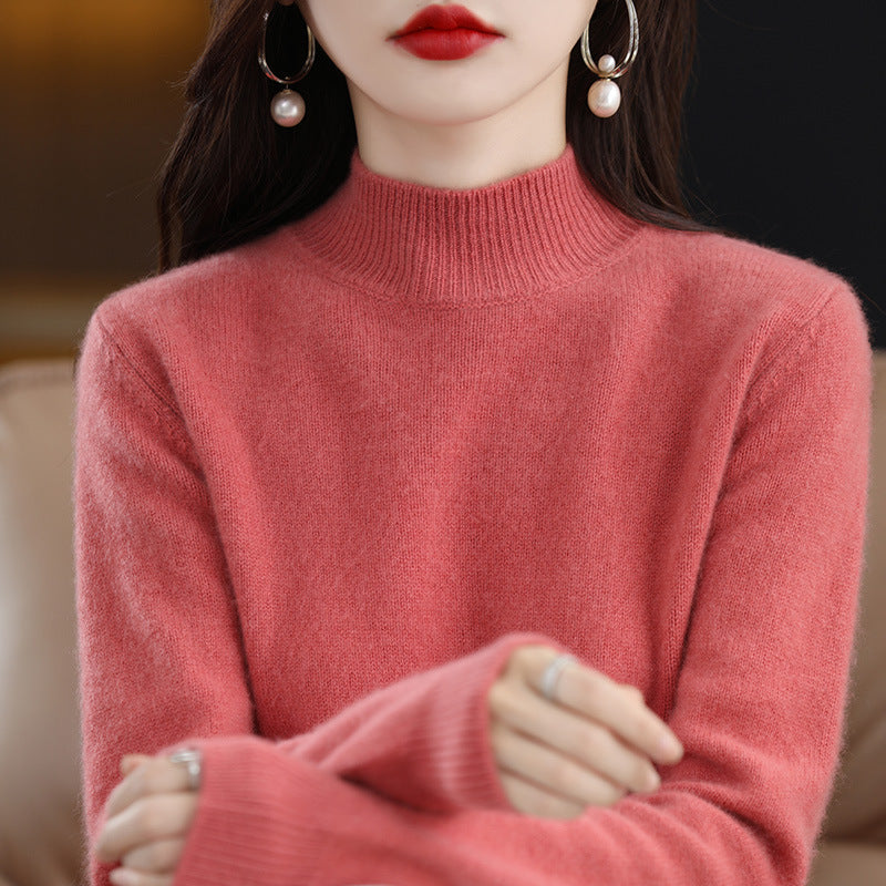 Amira Half Turtleneck Knitted Sweater