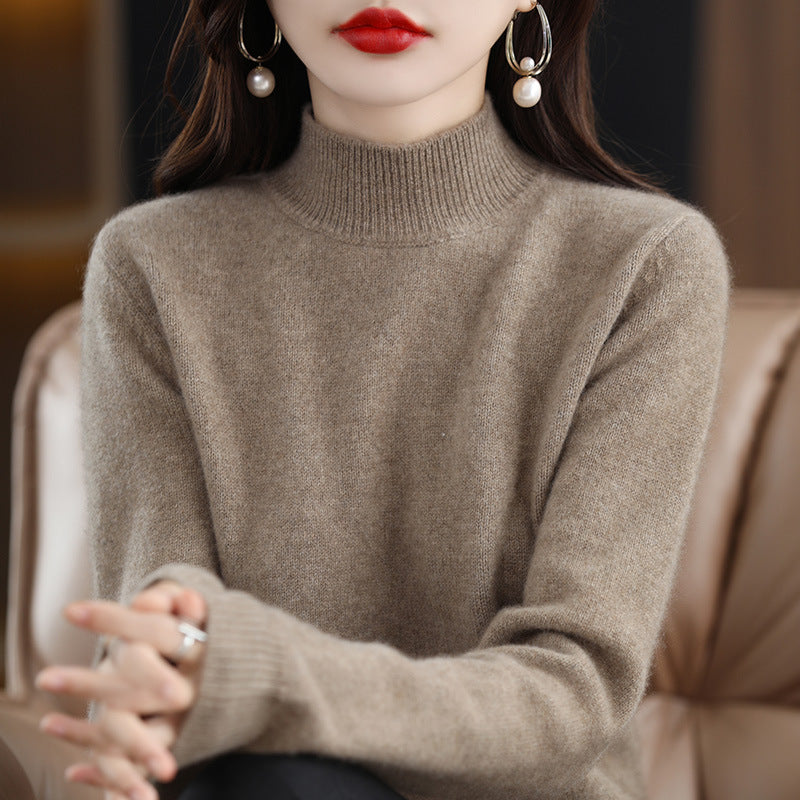 Amira Half Turtleneck Knitted Sweater
