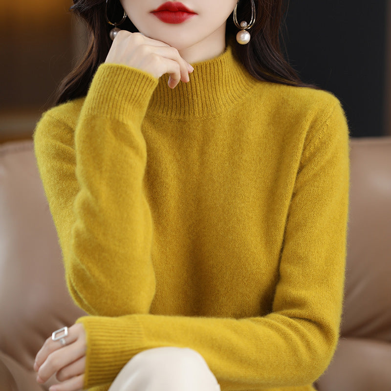 Amira Half Turtleneck Knitted Sweater