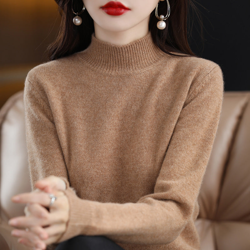 Amira Half Turtleneck Knitted Sweater