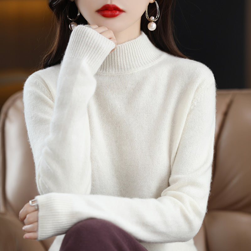 Amira Half Turtleneck Knitted Sweater
